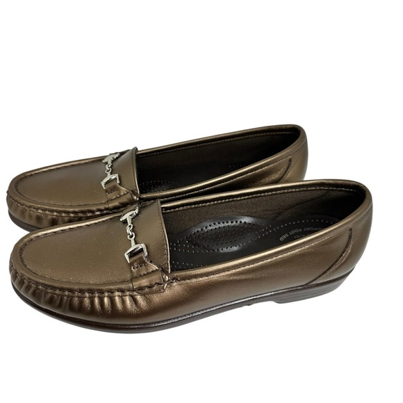 SAS Metro M Bronze Horse-bit  Loafers size 7-1/2 N - Picture 3 of 8